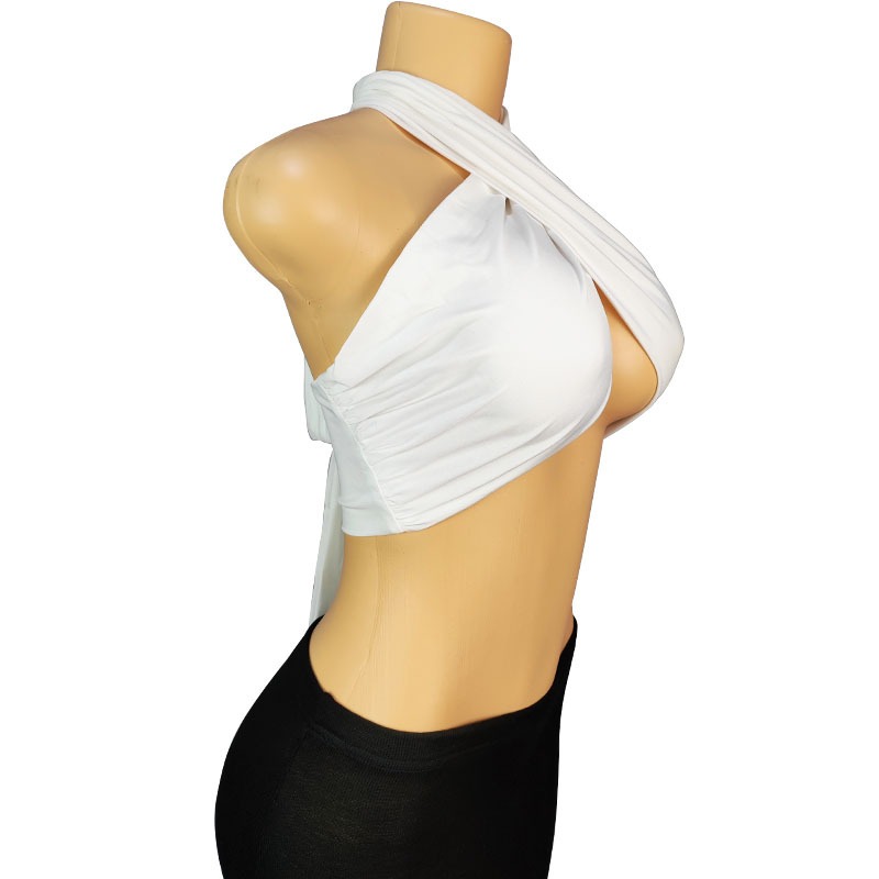 春の新作レディースTシャツ レディース無地セクシーで多用途な - Strapless Bra Backless のレビューと価格