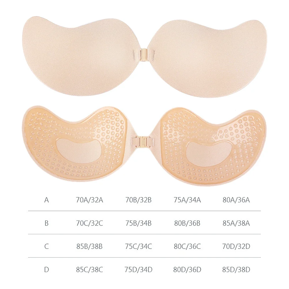 目に見えないストラップレス粘着スティックブラジャー胸テーププ - Nipple Cover Pasties のレビューと価格