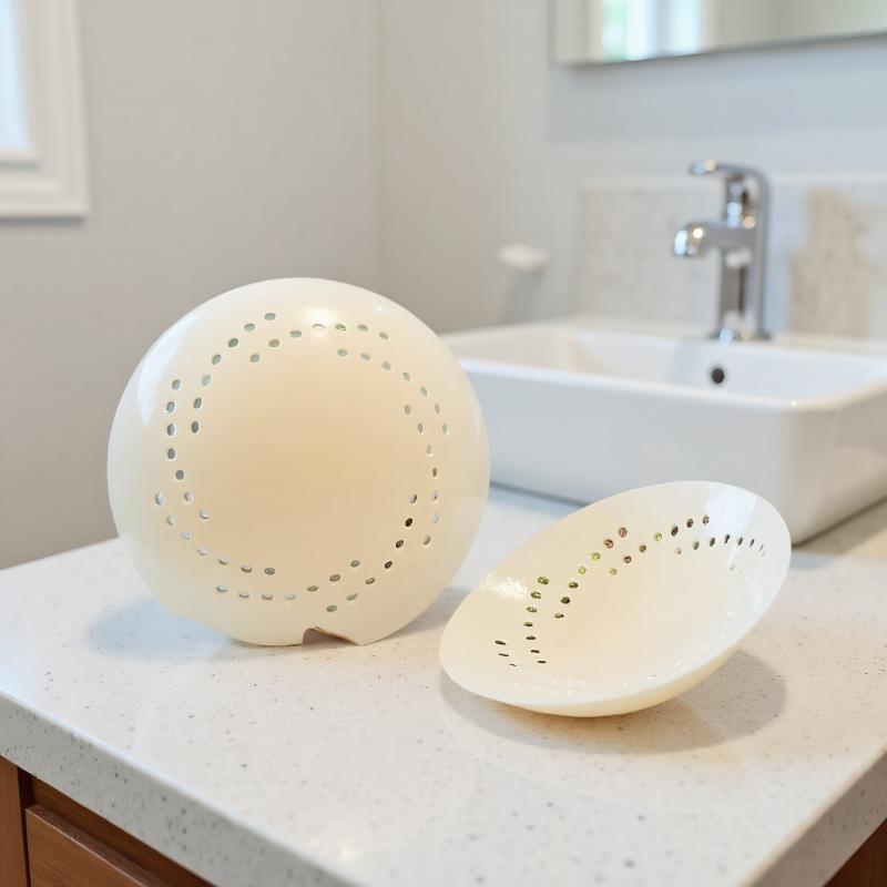 再利用可能な粘着ブラ、シリコンニップルカバー（穴あき）、リフ - Nipple Cover Pasties のレビューと価格