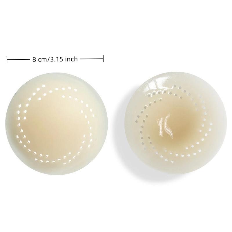 再利用可能な粘着ブラ、シリコンニップルカバー（穴あき）、リフ - Nipple Cover Pasties のレビューと価格