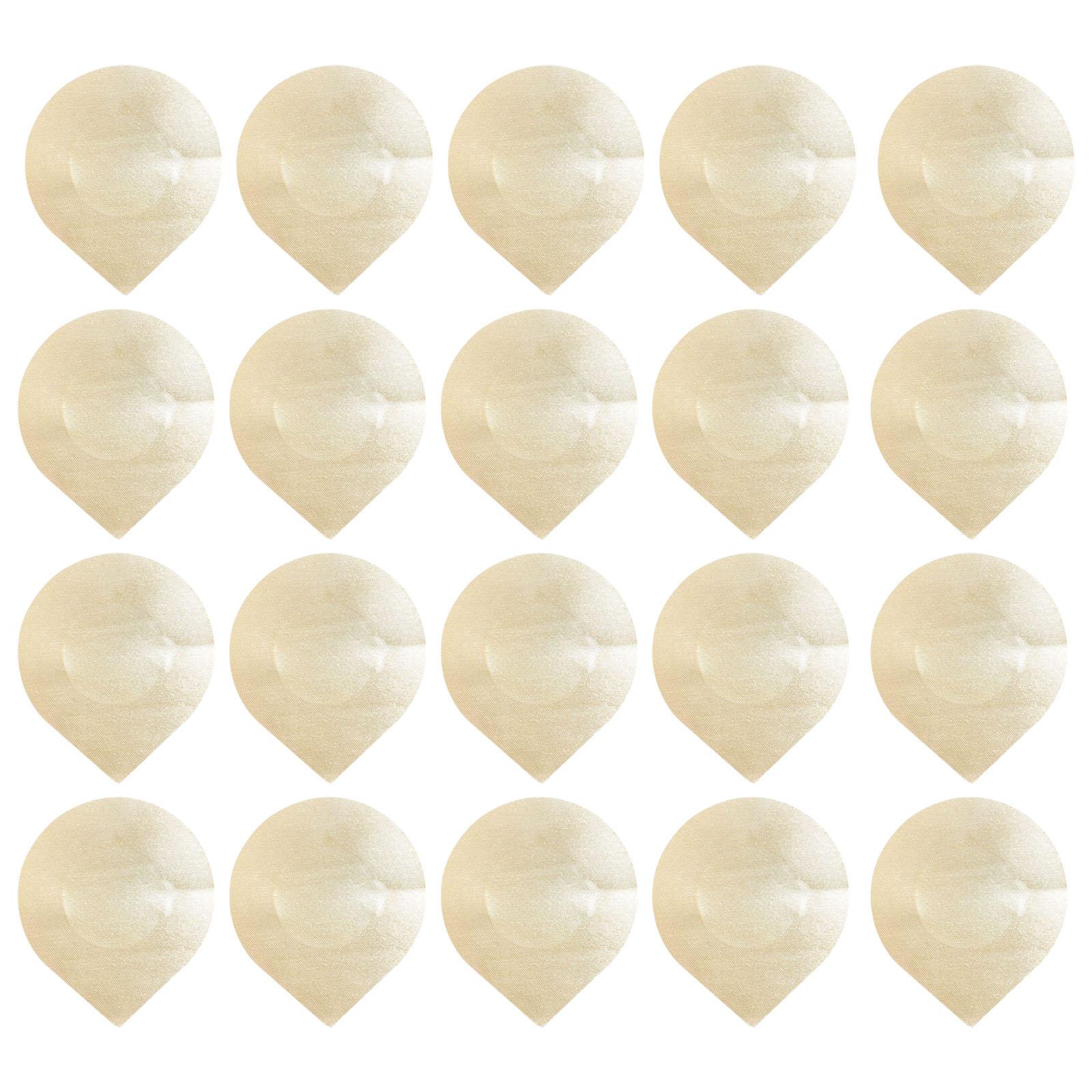 軽量コットン製、目立たないニップルカバー。女性用、使い捨ての - Nipple Cover Pasties のレビューと価格