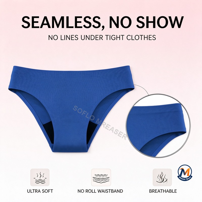 女性用、漏れ防止機能付き、生理用ショーツ、吸収量大、夜用、4 - Period Panty Absorbent のレビューと価格